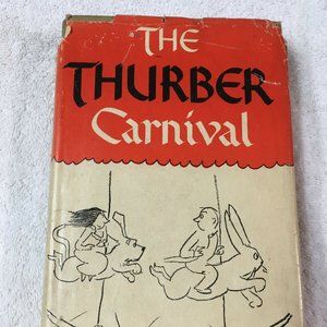 #PNK3 Vintage The Thurber Carnival by James Thurber - Harper & Brothers - 1945